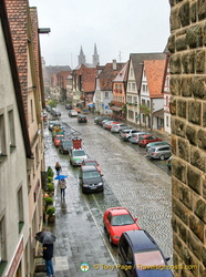 Rothenburg on a rainy day