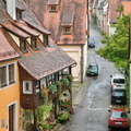 A local inn in the backstreets of Rothenburg