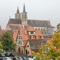 The twin spires of St Jakobskirche