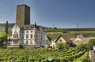 Boosenburg Castle with its 12th century tower