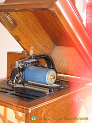 An Edison music box