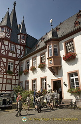 Bromserhof, a half-timbered mansion built in 1559 