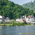 View of Trarbach across the Moselle river