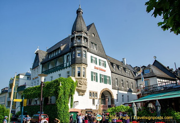 Jugendstilhotel Bellevue on the Moselle