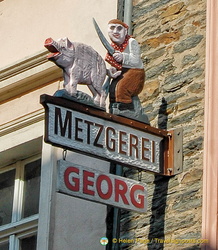 Metzgerei Georg, a long established butcher in Traben-Trarbach