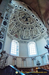 Dome of the west vault of Cathedral of Saint Peter