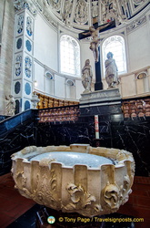 Trier Cathedral - Baptismal font
