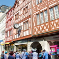 The archway leads to Judengasse (Jews' Alley), the former medieval Jewish Quarter.