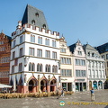 The Steipe, a building used for city council ceremonial functions, and the Red House
