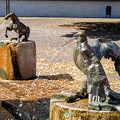 Bronze sculptures of the fountain