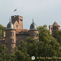 Wertheim Castle along the Main