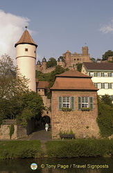 Kittstein Gate - one of the 18 town gates of Wertheim