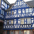 This “smalteblau”, blue house, dates back to 1593