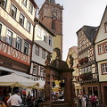Wertheim historic centre and the Engelsbrunnen