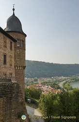 View of Wertheim Castle and the Main River