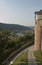 View from Wertheim Castle
