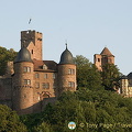 Wertheim Castle along the Main River