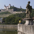 Distant view of Festung Marienberg
