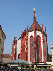 The Marienkapelle at the market square