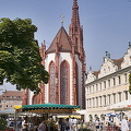 St Mary's Church and the Falkenhaus on the Marktplatz