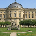 Garden facade of Würzburg Residenz
