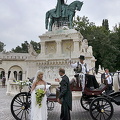 A wedding shoot at the Fisherman's Bastion