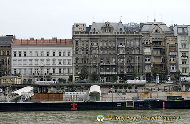 Budapest cruise landing