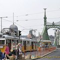 Tram stop at Liberty Bridge