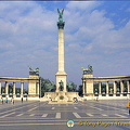 Millennium Monument on Heroes' Square