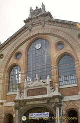 Front facade of Great Market Hall, Budapest