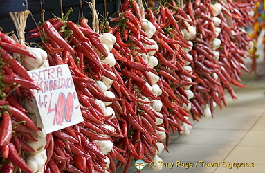 Hungary and Spain are the two main European centres for growing paprika peppers