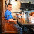 Tony enjoying the Earl of Thomond's seat