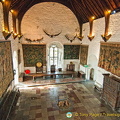 A view of the Great Hall from the upper gallery