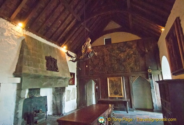Inside Bunratty Castle