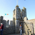 At the top of Bunratty Castle