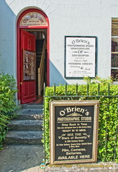 O'Brien's photographic studio