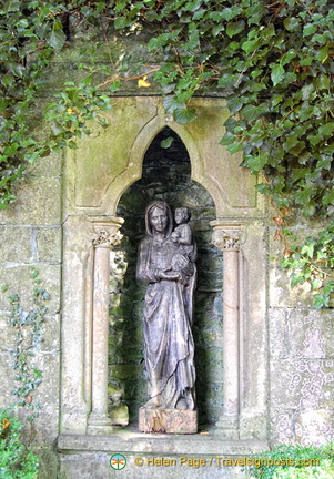 A shrine at the Folk Park