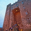 Arriving at Bunratty Castle