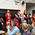 Entertainment during the medieval banquet