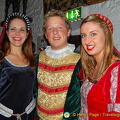 Three charming Bunratty Castle staff