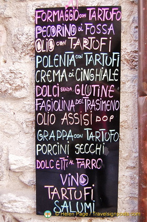 Typical Umbrian produce