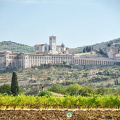View of Basilica di San Francesco and the Sacro Convento