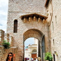 Medieval gateway in Assisi