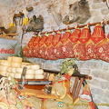 Umbrian meat and cheese products