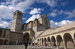 Building of the Basilica of St Francis commenced two years after the death of St. Francis