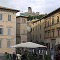 Cafe on the Piazza del Comune
