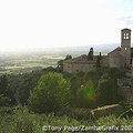 Before this the sisters of St Clare were based at San Damiano