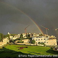 As Assisi reconstructs, cranes mark the skyline of the city