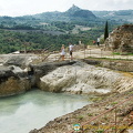Large pool of thermal water