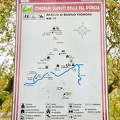 Itinerary for the Val d'Orcia walk